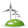 Eco-friendly wind powered hosting